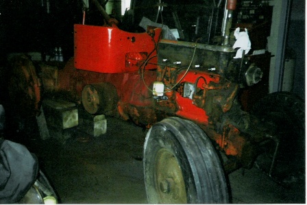 Parts painted and being re-assembledr